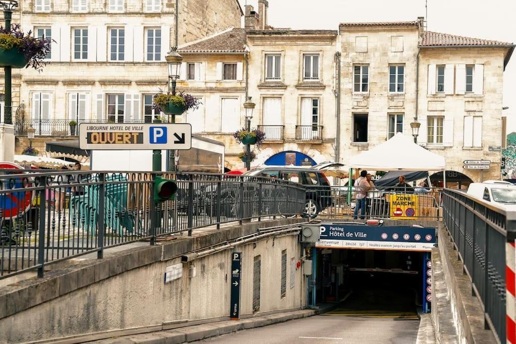 La Cloche Studio Hypercentre Mairie Libourne Bagian luar foto